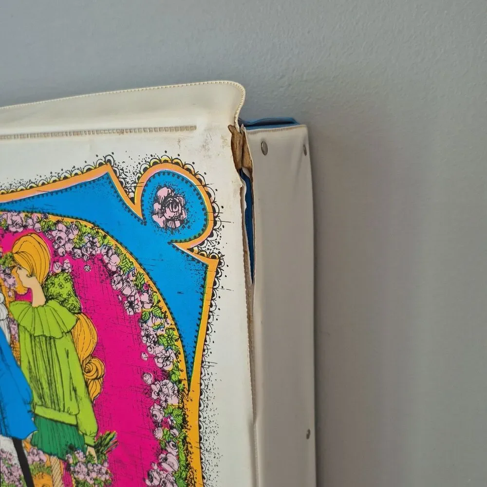 Mattel The World of Barbie Vintage 1968 Double Doll Vinyl Carrying Case